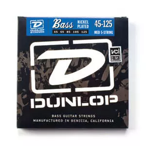 Dunlop - 5 String Bass Set Medium 45-125